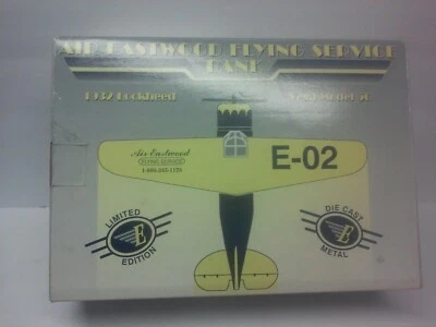 Air Eastwood Flying Service Bank 1932 Lockheed Vega Model 5C Die Cast Metal - Image 1 of 4