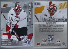 2023 Upper Deck All-Sports Game Dated Moments Silver Thomas Milic #3