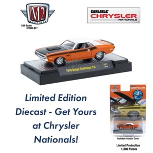 M2 Machines S37 1970 Dodge Challenger T/A Chrysler Nationals! Limited Edition! - Picture 1 of 2