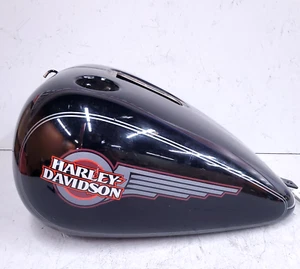Harley-Davidson 06 Softail Springer Fuel Tank Gas FXSTS Vivid Black 62206-05BHY - Picture 1 of 19