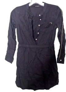 Guess Girls Black Dress Long Sleeves Size M - Picture 1 of 9