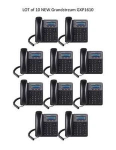 LOTE de 10 nuevos Grandstream GXP1610 2-Line HD - SIP IP IP Phone - SIN ENVÍO - Imagen 1 de 3