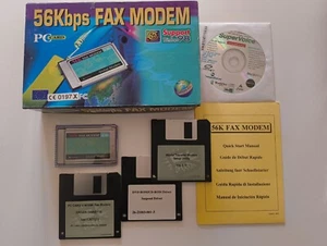 PC Karte 56Kbps Fax Modem V.90 Global Modem - Bild 1 von 1