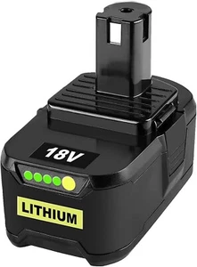 1 PCS 8.0Ah Lithium Battery for Ryobi P102 P103 P104 P105 P107 BPL-1815 18 Volt - Picture 1 of 7