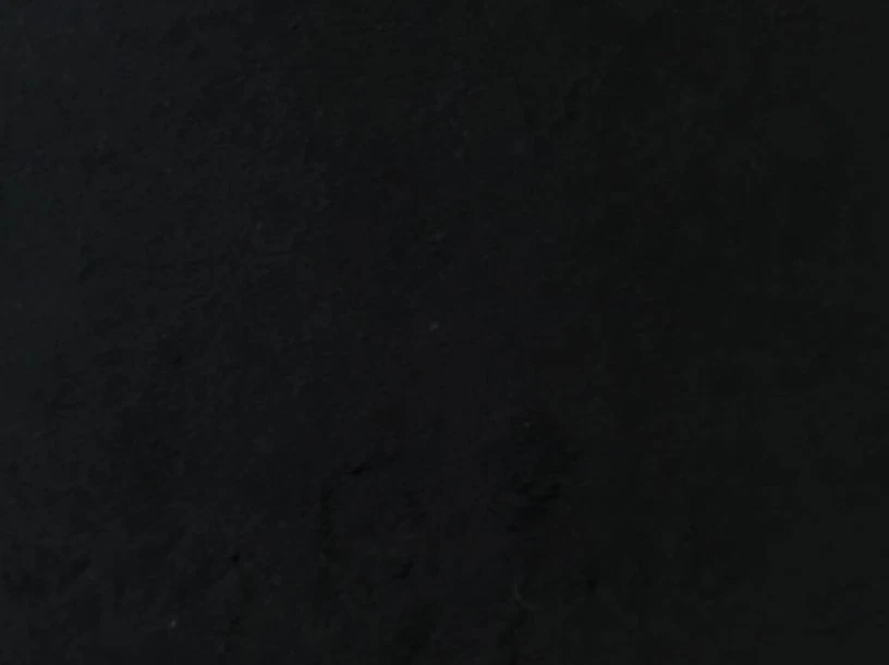 Minky BLACK solid Soft fur cuddle fabric By The Yard 60” Wide