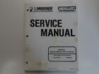 1994 Mercury Mariner Outboards 8 9.9 4 STROKE Service Manual STAINED DAMAGED