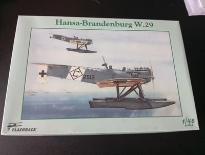 1:48 FLASHBACK HANSA BRANDENBURG W.29 sealed - Immagine 1 di 3