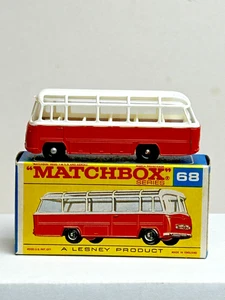 Matchbox No. 68 Mercedes Bus with F-Type Original Box - Picture 1 of 15