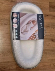 (BRAND NEW) Purflo sleep tight baby bed / nest - Minimal grey - RRP £125 - Picture 1 of 6