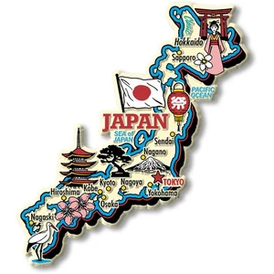 Imán Jumbo Country de Japón por imanes clásicos - Imagen 1 de 4