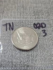 2002 D Washington Quarter Stat3 Tennessee TN Uncirculated Listing 3 - Picture 1 of 3