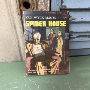 SPIDER HOUSE by Van Wyck Mason (1949) Handi-Book mystery paperback - Picture 1 of 6