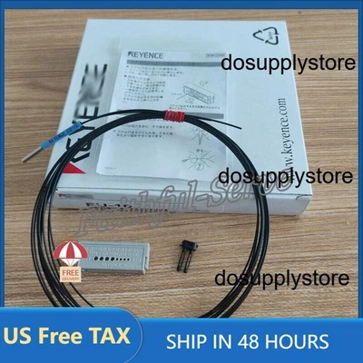 Fiber Optic Sensor Equipped Without Lens For KEYENCE FU-10 FU10 - Image 1 of 4