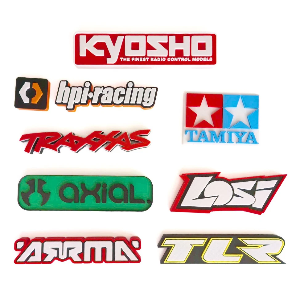 RC Model Vehicle Player Collect Garage Decoration Logo Koysho Axial Arrma Tamiya - Image 1 of 1
