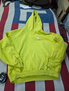 Sudadera con Capucha Harry Styles Pleasing Amarilla Edición Limitada L Logo de Pez - Imagen 1 de 7