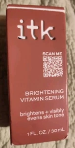 itk BRIGHTENING VITAMIN SERUM Brightens + Visibly Evens Skin Tone 1 fl oz / 30mL - Picture 1 of 1