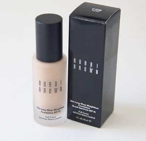 BOBBI BROWN SKIN LONG-WEAR WEIGHTLESS FOUNDATION SPF 15 C-036 COOL SAND 30ML NEW - Picture 1 of 2