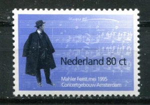 NETHERLANDS 1995, MUSIC: GUSTAV MAHLER - COMPOSER, Scott 879, MNH - Picture 1 of 1