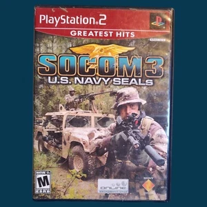 SOCOM 3 US Navy Seals PS2 PlayStation 2 Greatest Hits - Complete CIB - Picture 1 of 6