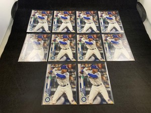 10 CARD 2020 TOPPS TEAM SET BASEBALL KYLE LEWIS SEA-2 ROOKIE CARD LOT MARINERS