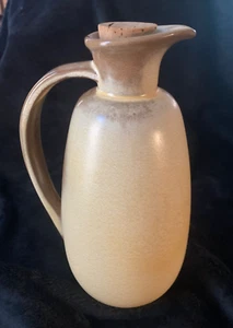VINTAGE Frankoma Tan/Brown Pitcher #835......NICE! - Picture 1 of 5