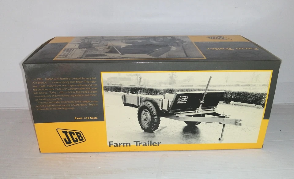 UNIVERSAL HOBBIES 1/16 RIMORCHIO FARM TRAILER UH 2712 - Immagine 1 di 4