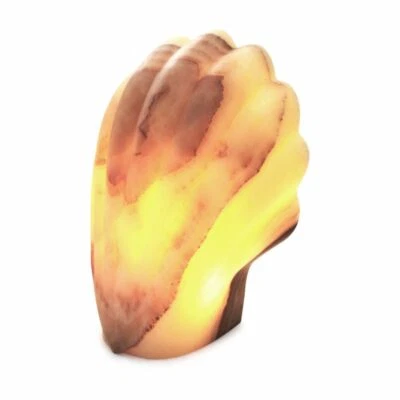 Lámpara de mesa con carcasa de ónix hecha en Italia H 30 Cm Foto 1 de 4