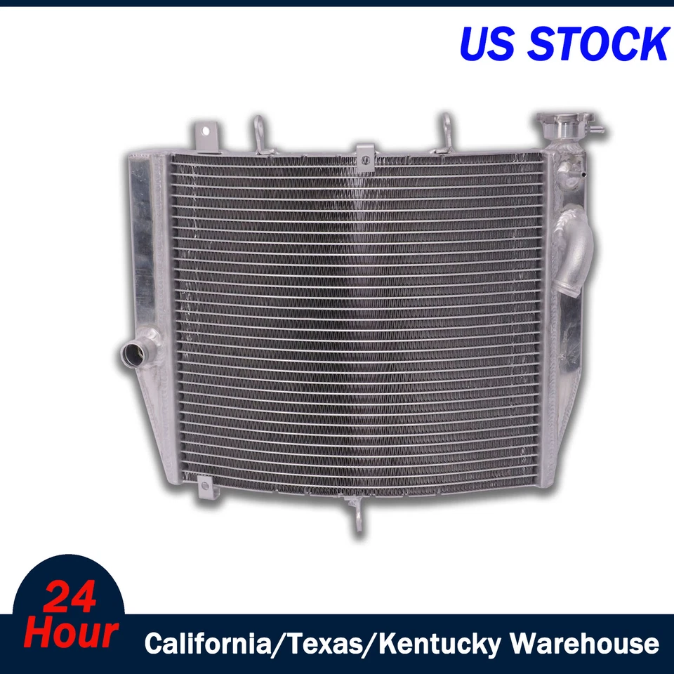 Radiador completo de aluminio para Kawasaki Ninja ZX-10R ZX10R ZX-10RR ZX1000 2011-2018 Foto 1 de 4