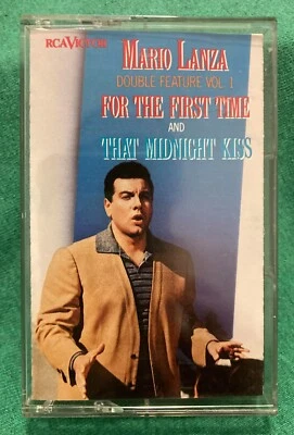 Mario Lanza - Double Feature Cassette (1991), Very Good Condition!  Foto 1 de 2