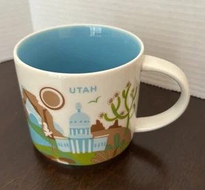 Starbucks Mug Utah You Are Here Collection Coffee Cup Mug 14 oz - Picture 1 of 6