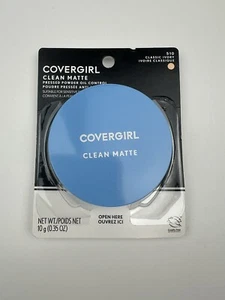 NEW Covergirl Clean Matte Pressed Powder Oil Control # 510 Classic Ivory - Picture 1 of 3