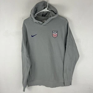 Nike USMNT USA Soccer French Terry Team Issue Travel Hoodie Sweatshirt Mens M - Picture 1 of 7