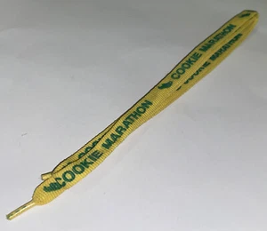 Laccio per scarpe singola ragazza scout BISCOTTI MARATHON N.O.S. "Giallo con lettere verdi 36"" - Foto 1 di 7