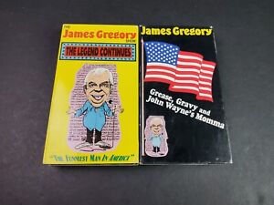 James Gregory Grease Gravy and John Wayne's Momma + Legend Continues VHS Lot Set