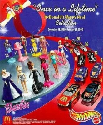 Muñeca Barbie McDonald's 2000 1959 Solo Spotlight MILLENNIUM Malibu TU ELECCIÓN Foto 1 de 3