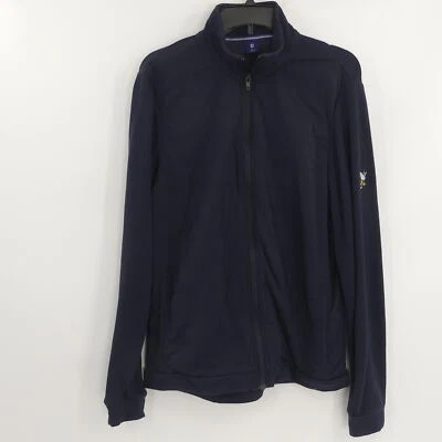 FootJoy Full Zip Quilted Golf Jacket Navy Blue Men's Large L - Image 1 of 4