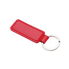 Simple Unisex PU Leather Key Chain Ring Strap Pendant Car Keyfob Accessories