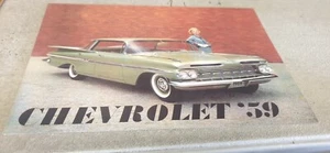 1959 CHEVROLET Range USA Sales Brochure BELAIR IMPALA etc - Picture 1 of 6