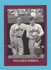 1994 The Sporting News # 1169 Wes & Rick Ferrell -- Red Sox -- Box 125