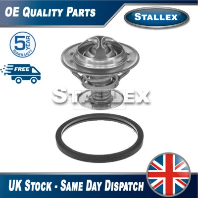 Fits Kia Sedona 1999- Hyundai Terracan 2001-2006 Thermostat Coolant Stallex - image 1 of 4