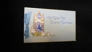 Vintage ART DECO Easter Card c. 1920s - Picture 1 of 4