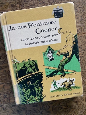 James Fenimore Cooper: Leatherstocking Boy by Gertrude Hecker Winders HC 1962 - Image 1 of 4