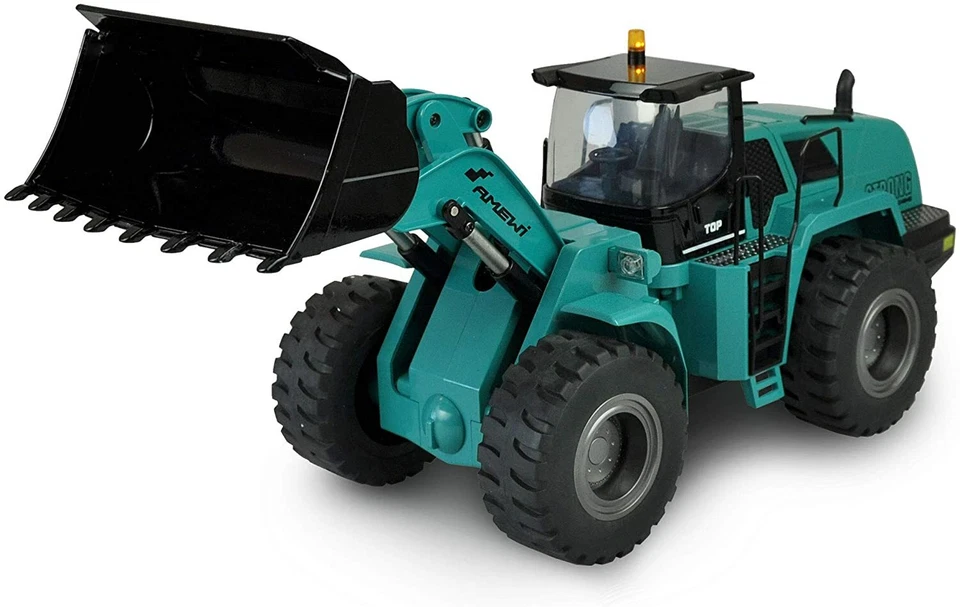 Radlader G485 E petrol neue Version 1:14, Metall RTR, Sound, Licht, 10-Kanal - Bild 1 von 4