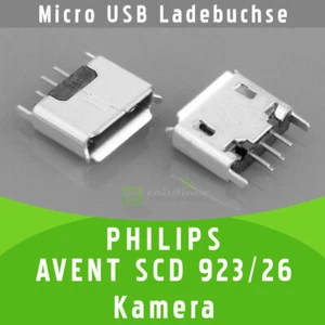 ✅ CÁMARA PHILIPS AVENT SCD 923/26 Conector de puerto hembra Micro USB - Imagen 1 de 1