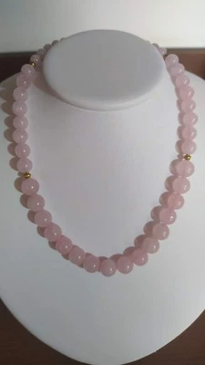 Collana Quarzo Rosa - Immagine 1 di 2