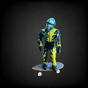 Juego de figuras de pista de carreras Street Luge "Biker Sherlock" Tech Deck vintage - Imagen 1 de 3