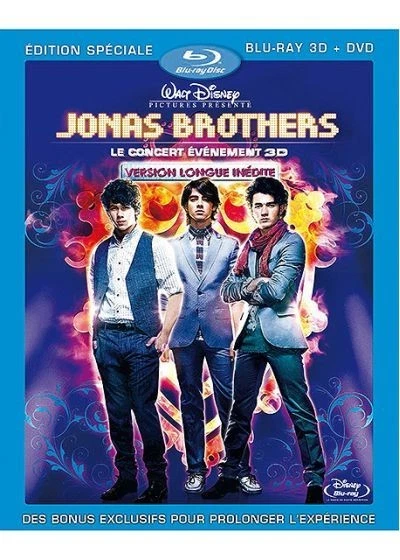 JONAS BROTHERS - le concert événement 3D-  BLU-RAY neuf - Photo 1/1