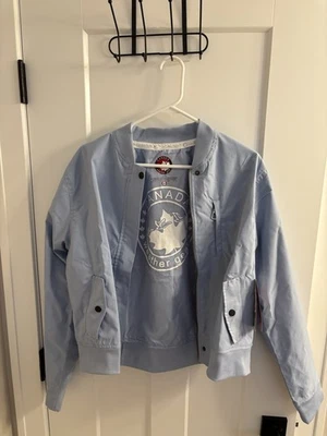 Equipamento feminino Canada Weather Outdoor em pó azul grande - Imagem 1 de 4