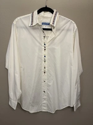 Pendleton Knockabouts Women’s Vintage Long Sleeve Aztec Button Up Shirt Size 10 - Image 1 of 4