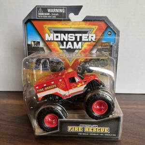 New, Sealed Monster Jam Series 30 Fire Rescue - Picture 1 of 5